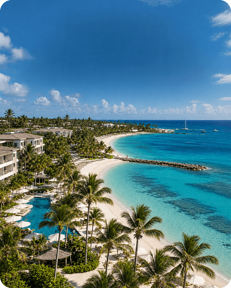 Resort all inclusive no Caribe