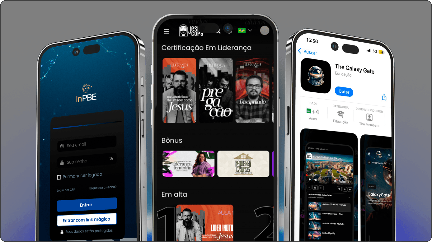 Mockup do Aplicativo