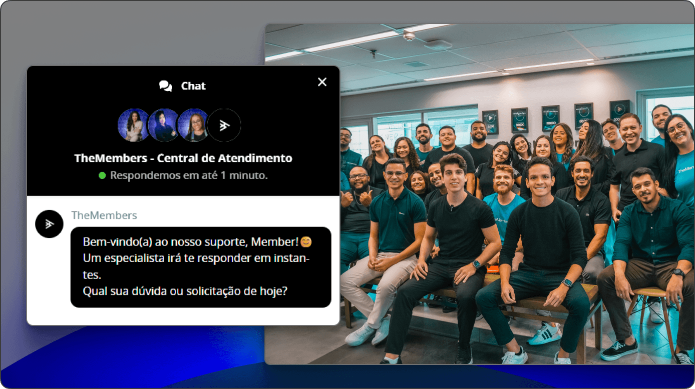 Mockup do CS Dedicado